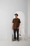 Kemeja Koko Nirwasita - Coklat