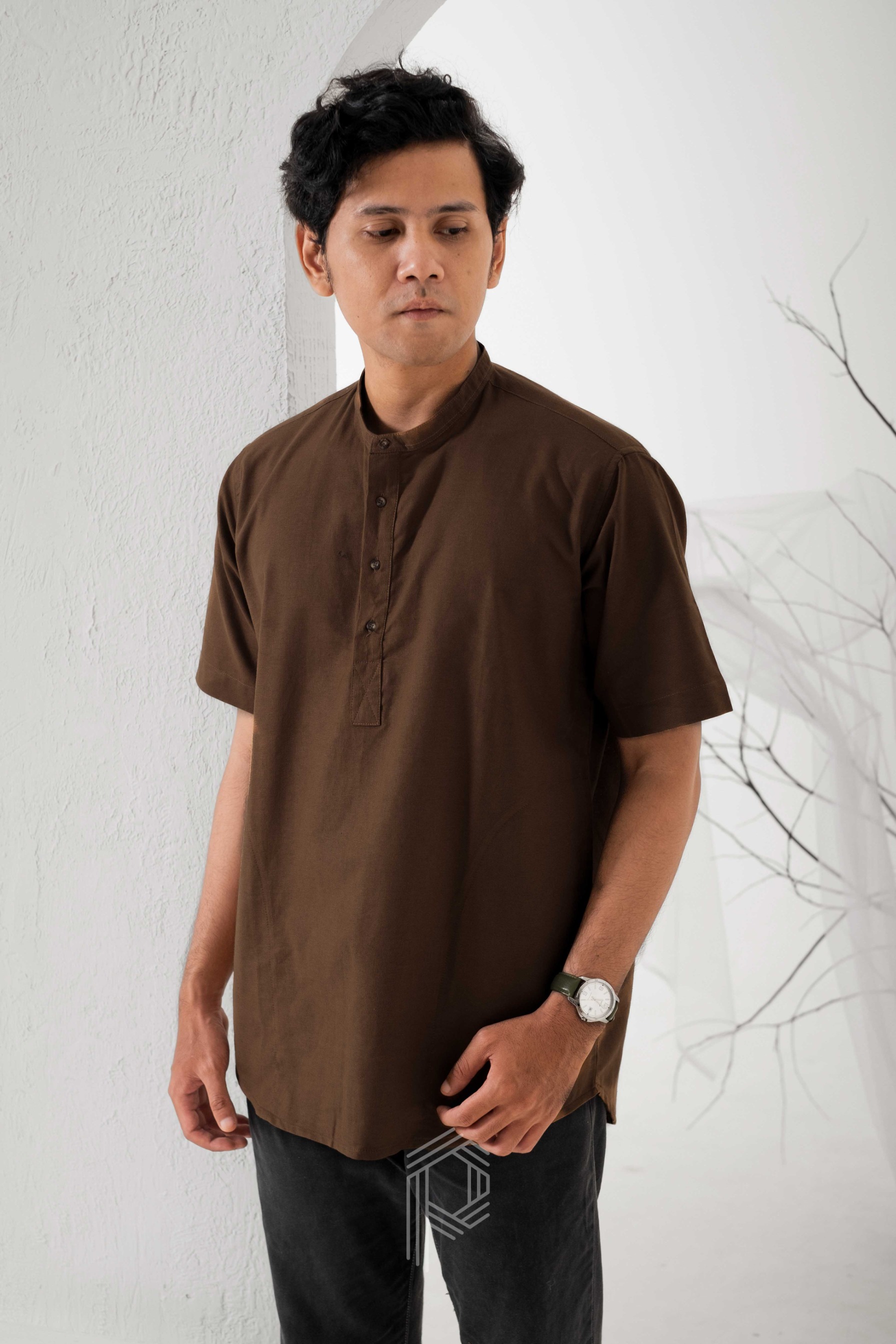 Kemeja Koko Nirwasita - Coklat
