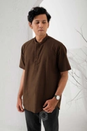 Kemeja Koko Nirwasita - Coklat