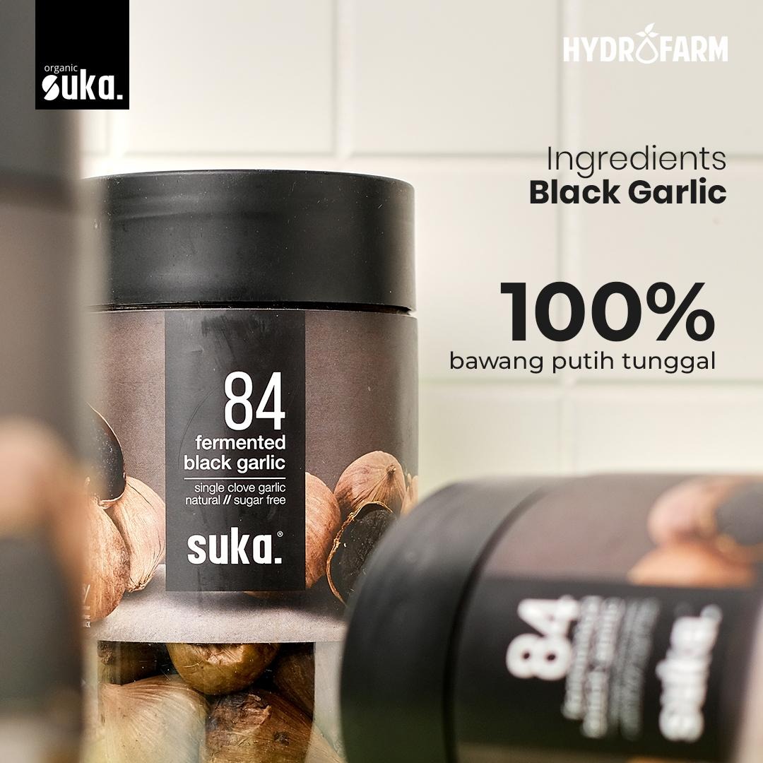 Suka Organic - Paket Beli 2 Black Garlic +  FREE Real Honey Squeeze Bundle Promo
