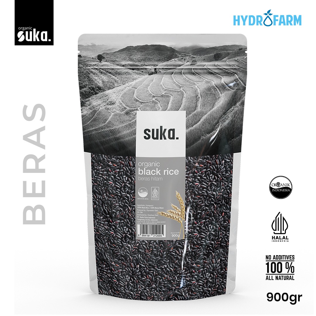 Organic Black Rice / Beras Hitam Organik - SUKA
