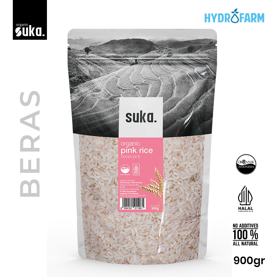 Organic Pink Rice / Beras Organik Pink - SUKA