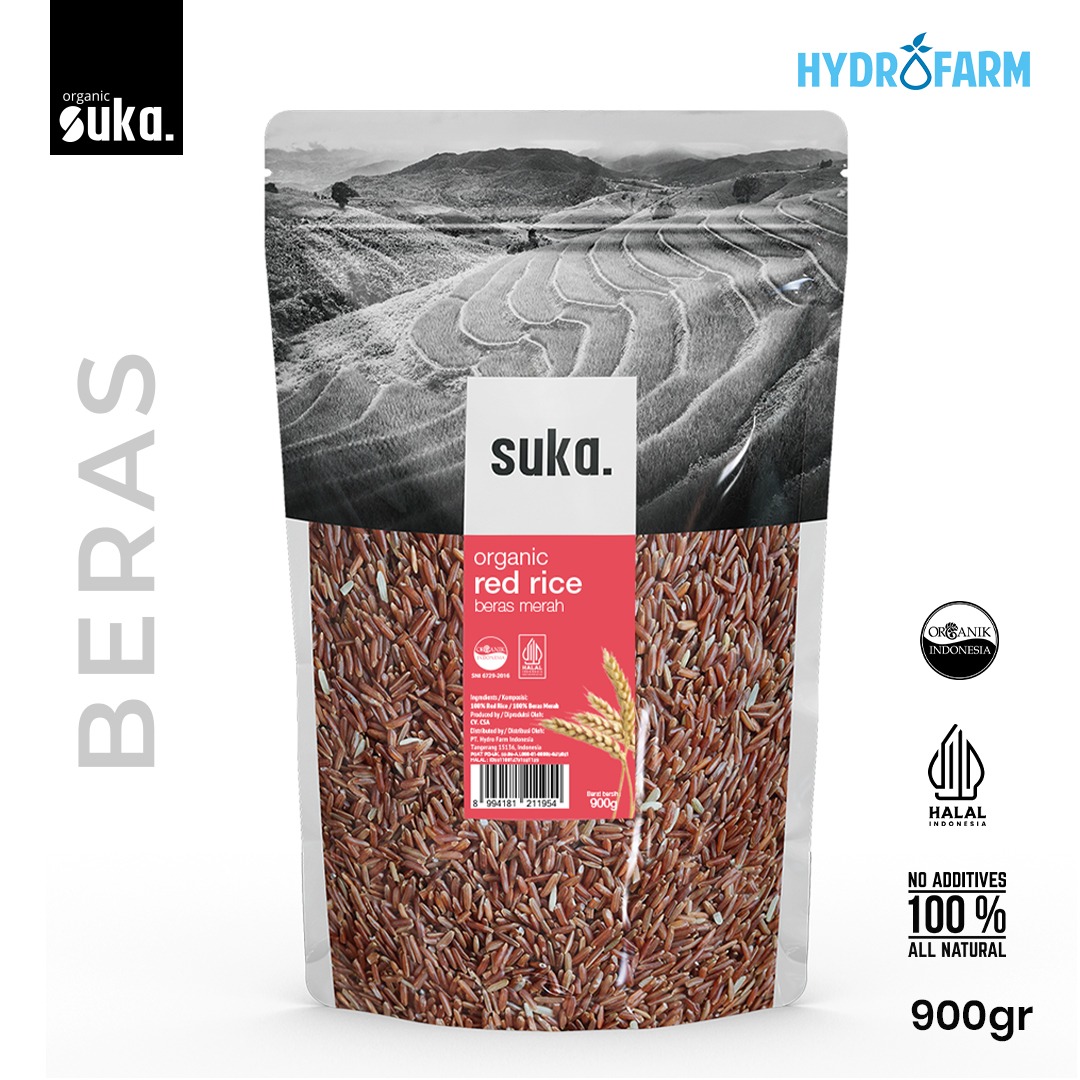 Organic Red Rice / Beras Merah Organik - SUKA