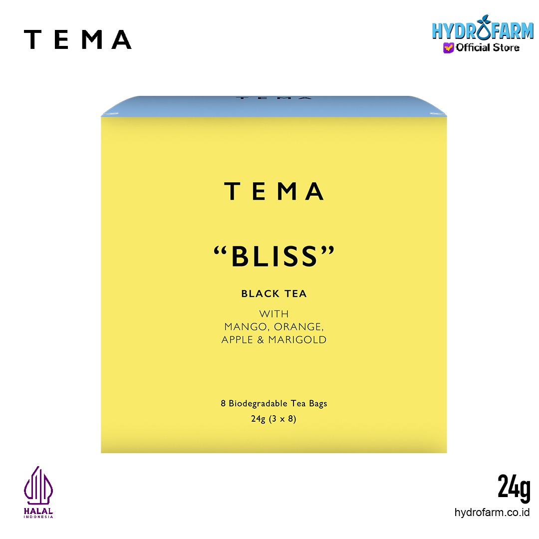 Tema - Tea Bags Bliss / Black Mango Tea / Teh Hitam Dengan Mangga & Jeruk