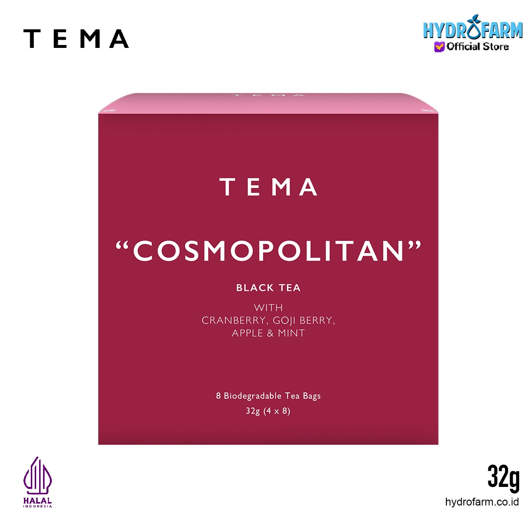 Tema - Tea Bags Cosmopolitan / Black Berries Tea / Teh Hitam Beri