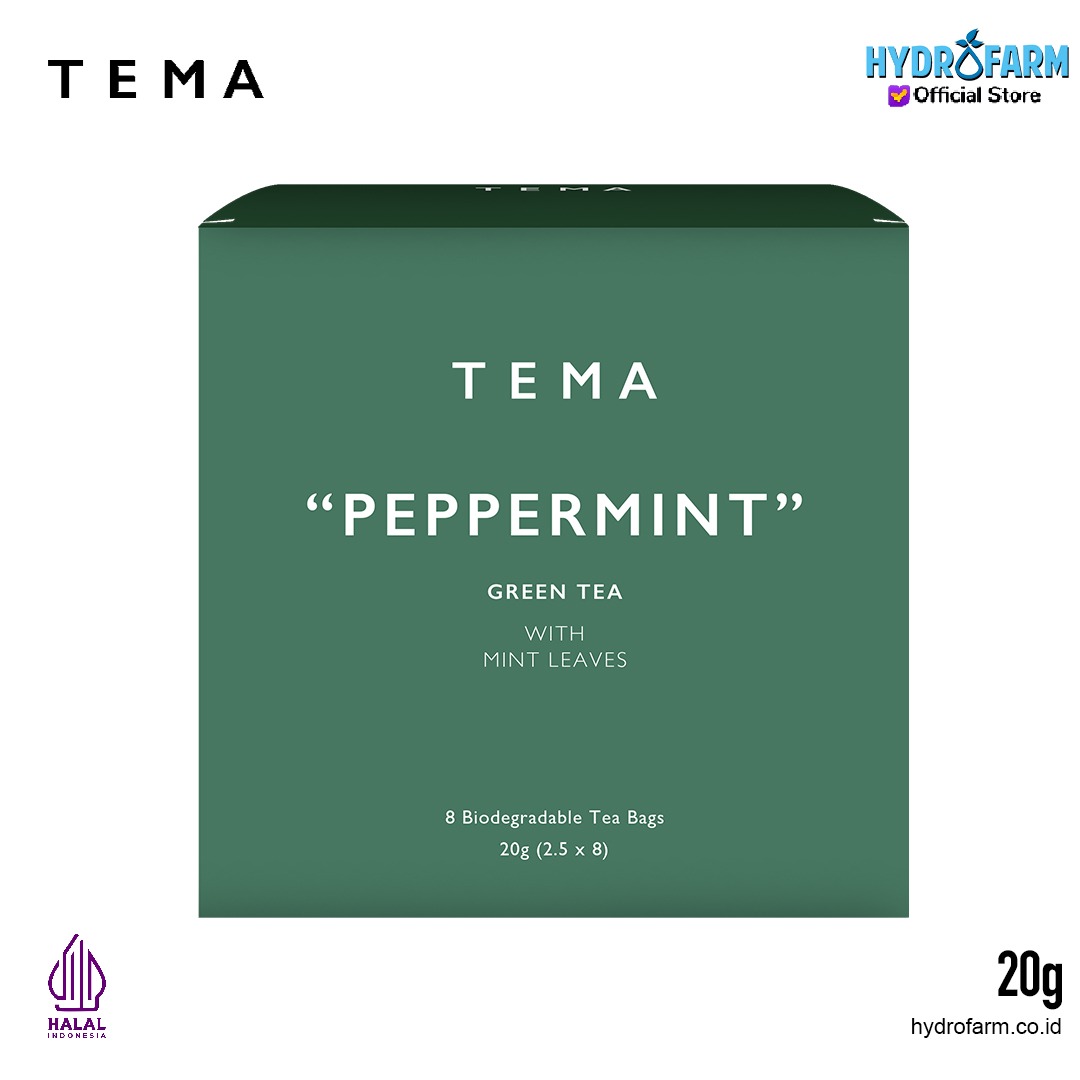 Tema - Tea Bags Peppermint / Green Mint / Teh Daun Mint