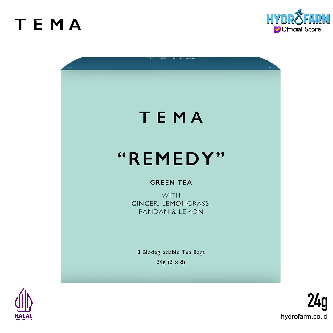 Tema - Tea Bags Remedy / Lemongrass Ginger Tea / Teh Serai & Jahe
