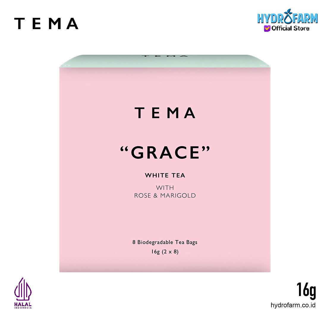 Tema - Tea Bags Grace / White Rose Tea / Teh Mawar Putih & Marigold