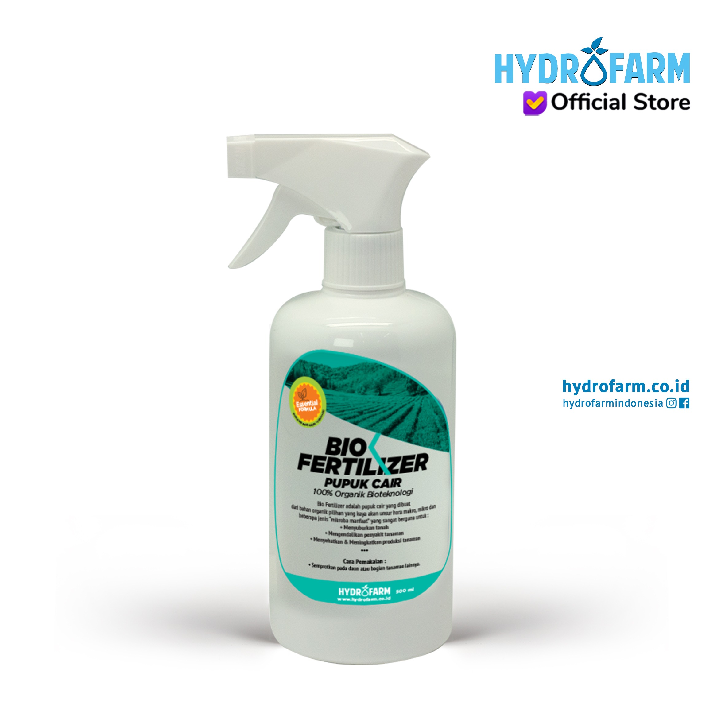Bio Fertilizer / Pupuk Cair Organik Bioteknologi Mikroba (500ML) - Hydrofarm