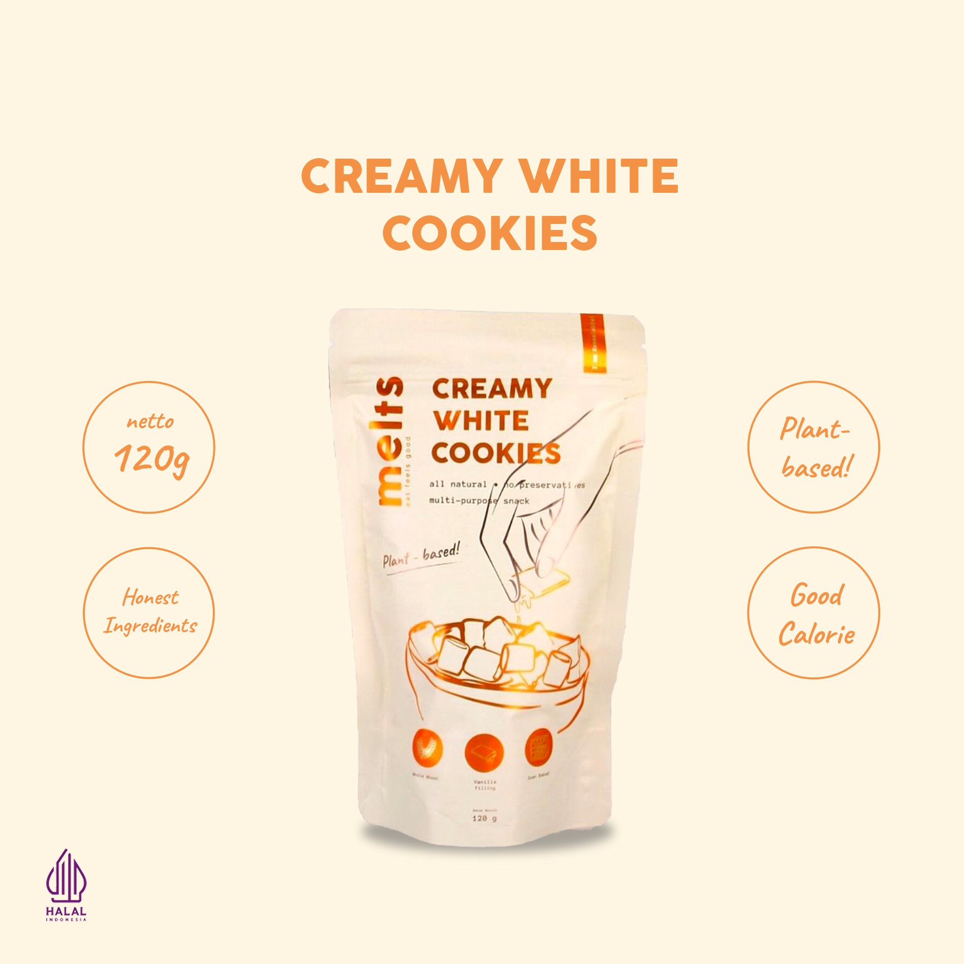 Melts - Creamy White Cookies