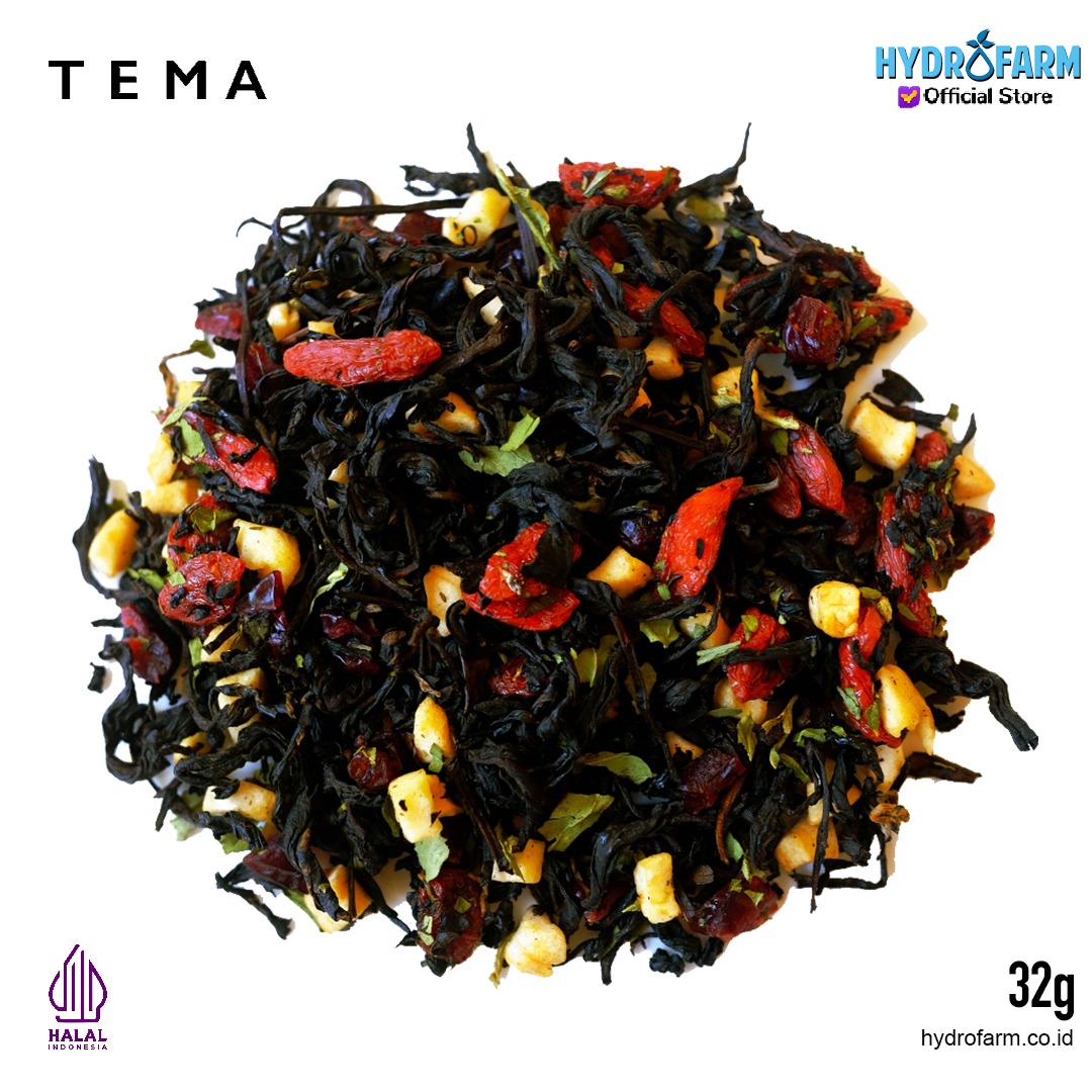 Tema - Tea Bags Cosmopolitan / Black Berries Tea / Teh Hitam Beri