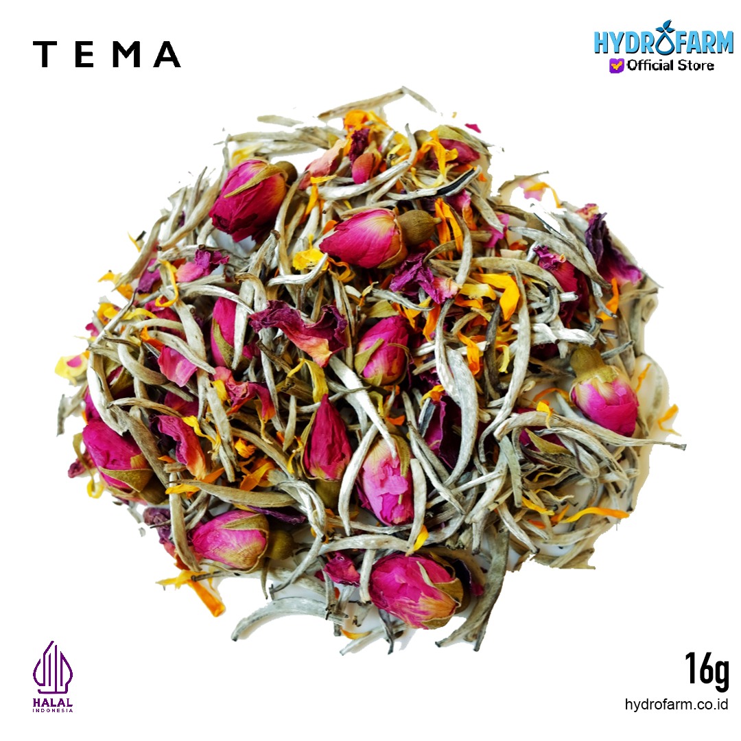Tema - Tea Bags Grace / White Rose Tea / Teh Mawar Putih & Marigold