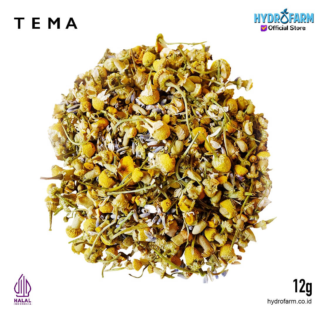 Tema - Tea Bags Serenity / Chamomile Lavender Tea / Teh Bunga Kamomil Lavender