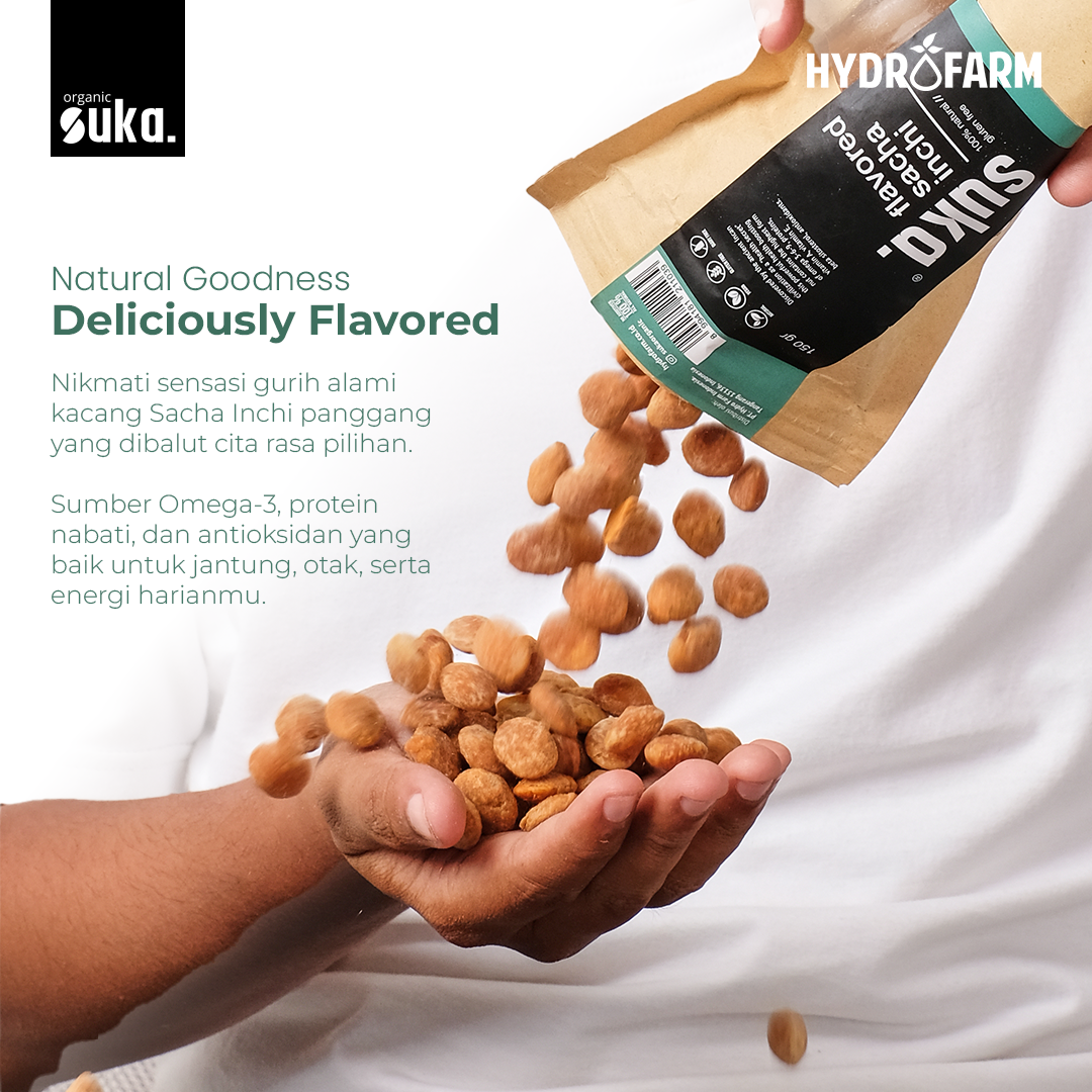 Flavored Sacha Inchi / Kacang Sacha Inchi Berbumbu - SUKA