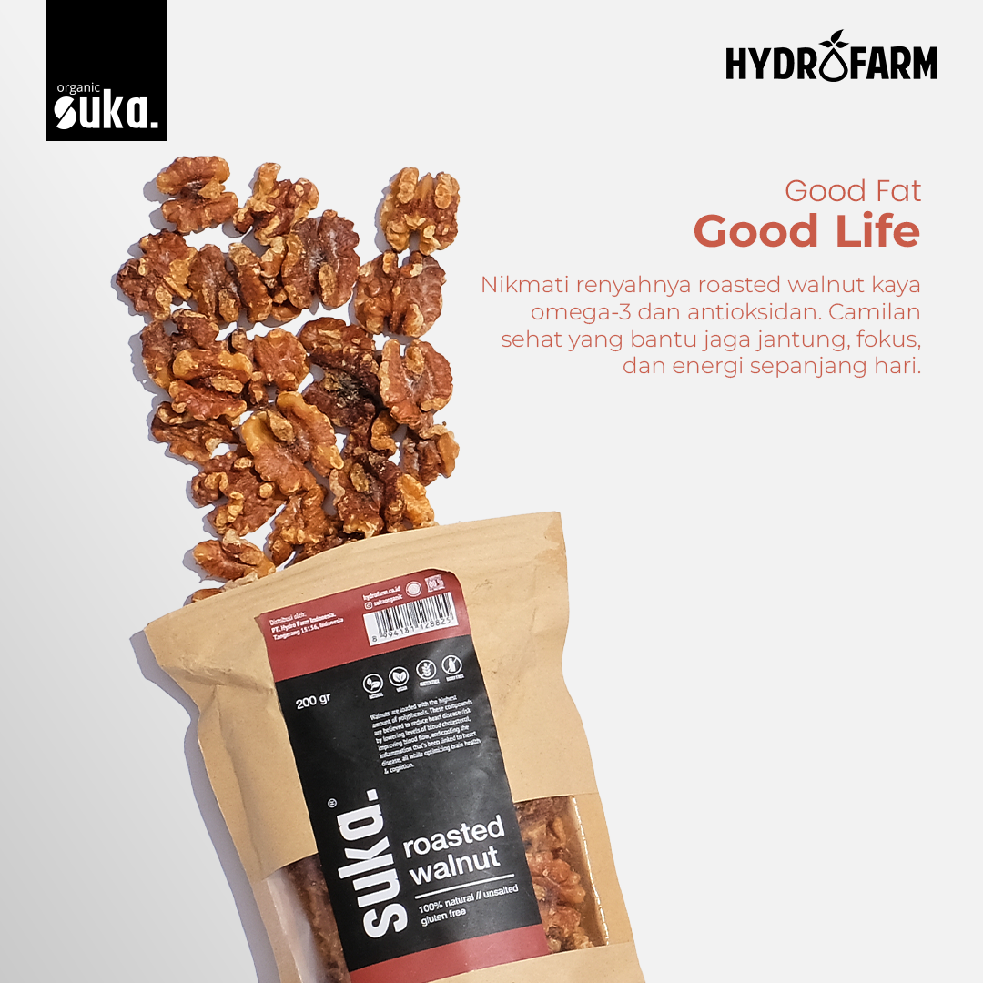 Roasted Walnut / Kacang Walnut Panggang - SUKA