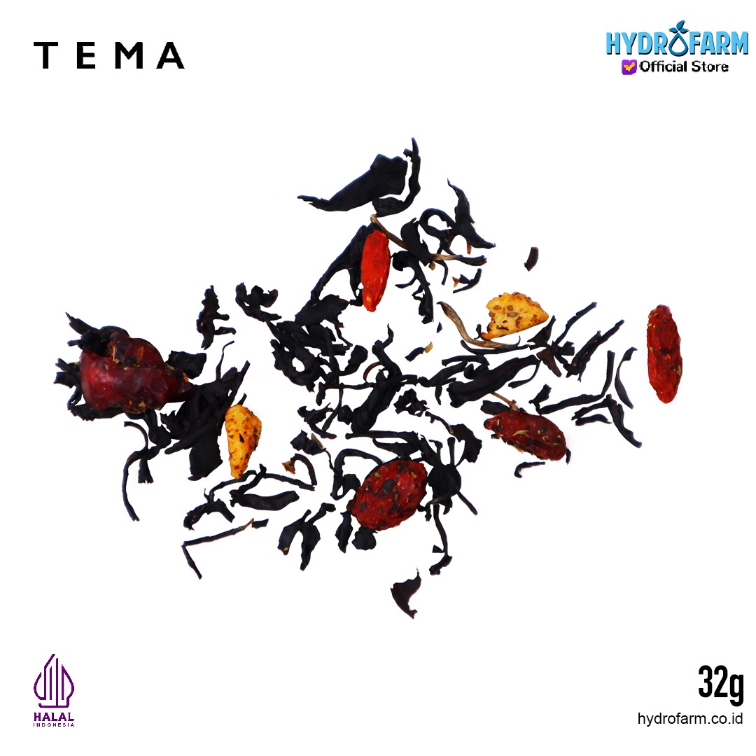 Tema - Tea Bags Cosmopolitan / Black Berries Tea / Teh Hitam Beri
