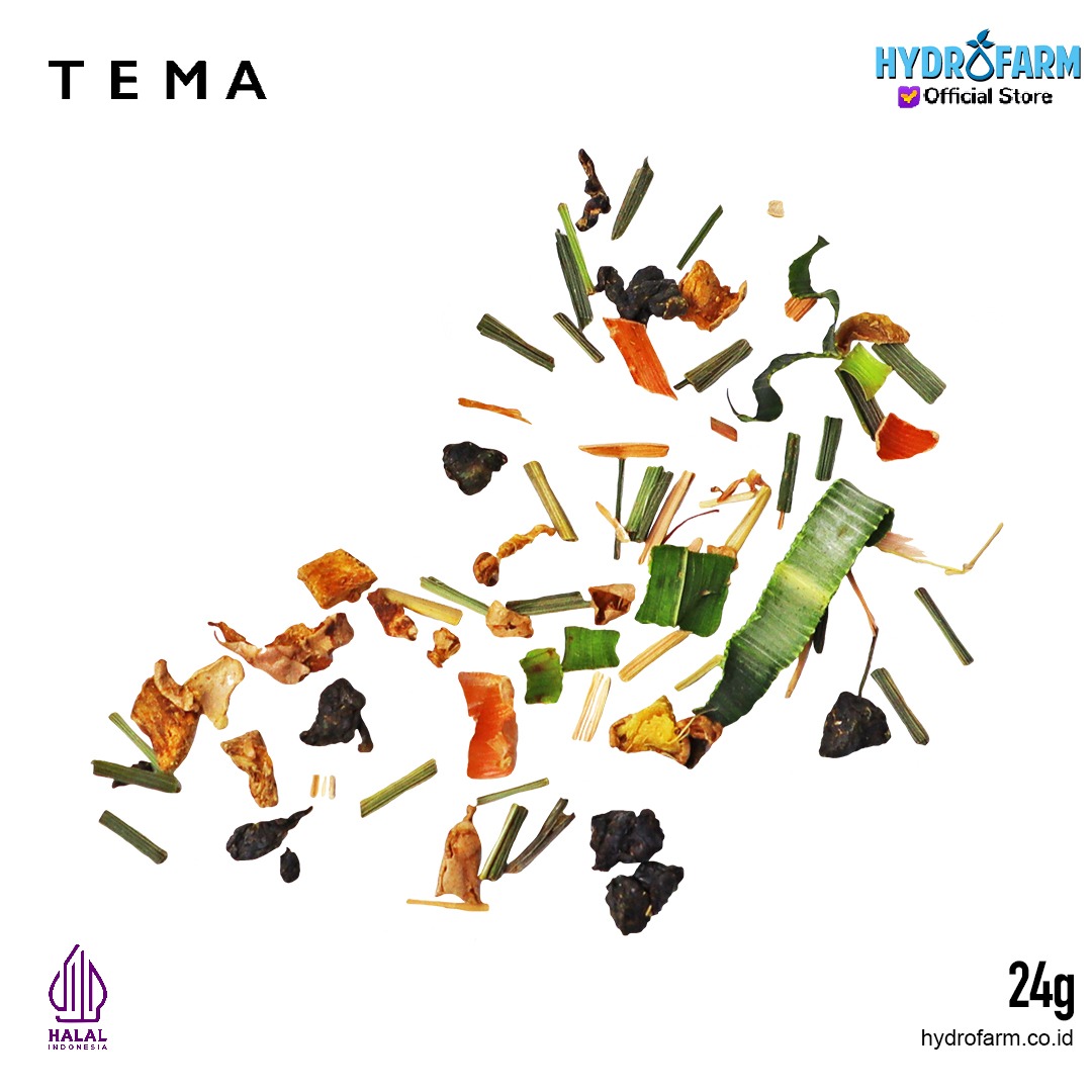 Tema - Tea Bags Remedy / Lemongrass Ginger Tea / Teh Serai & Jahe