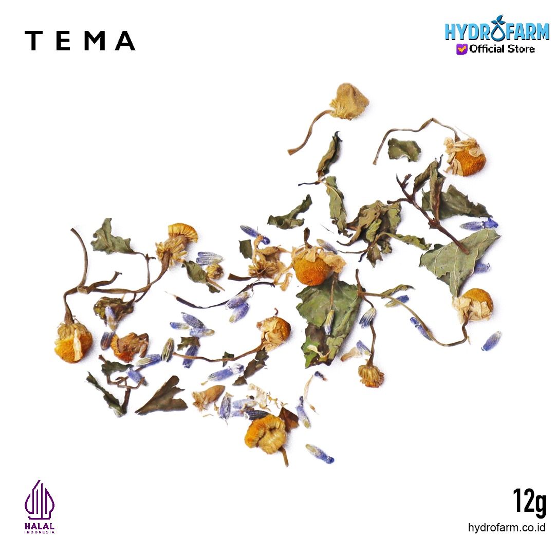 Tema - Tea Bags Serenity / Chamomile Lavender Tea / Teh Bunga Kamomil Lavender