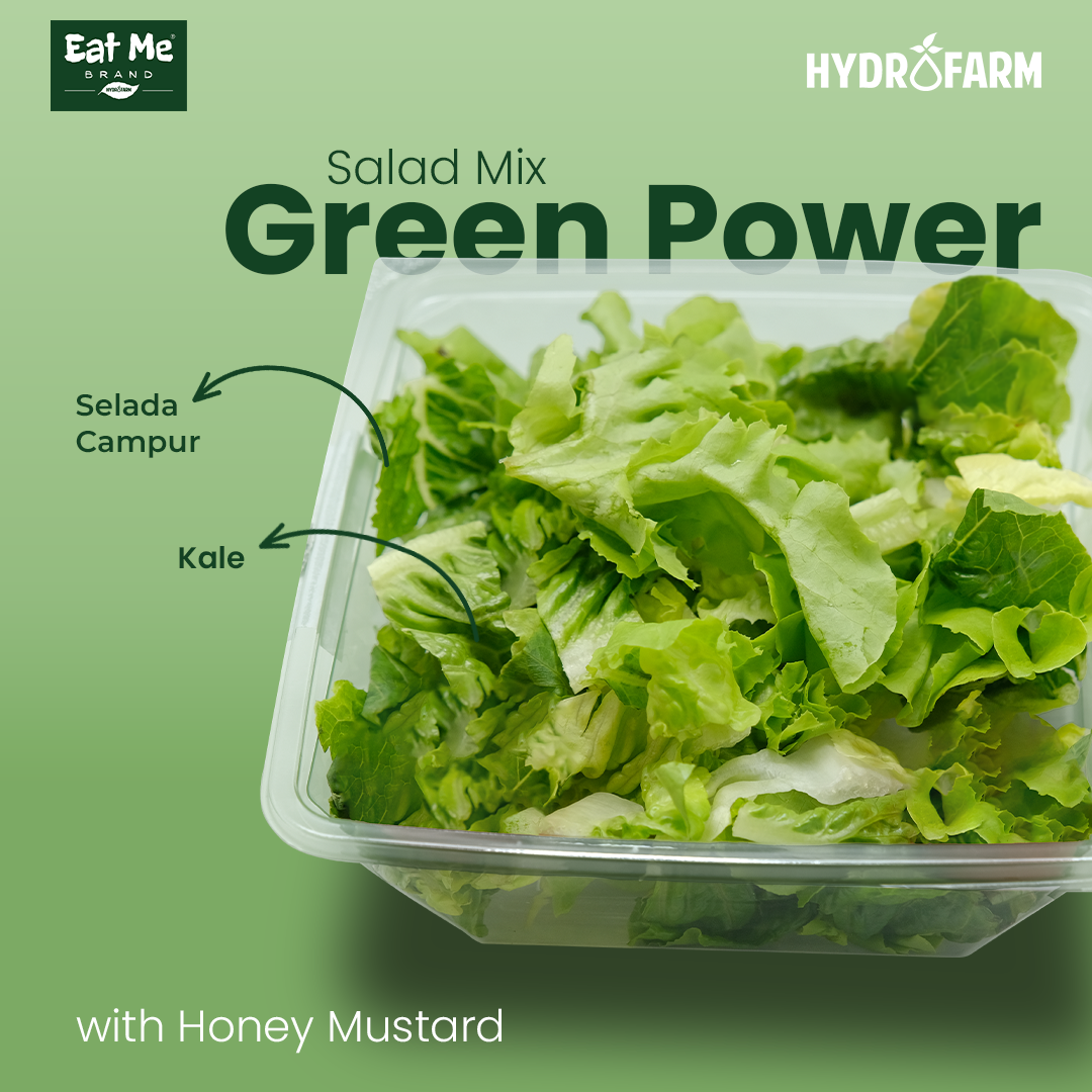 Salad Pack Hidroponik Green Power Salad - Eat Me Brand