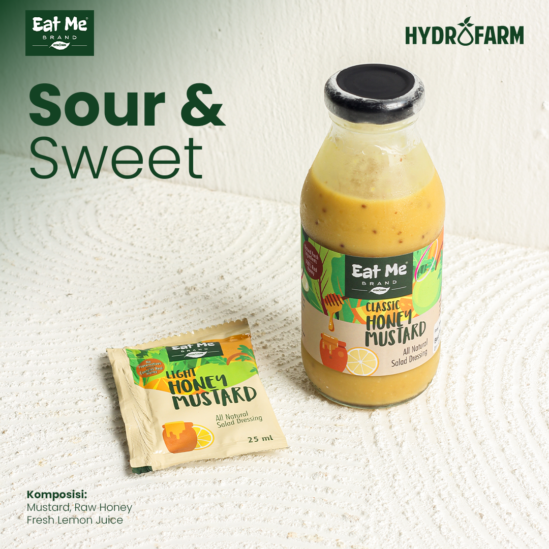 Eat Me Brand - Honey Mustard Salad Dressing (25ml)