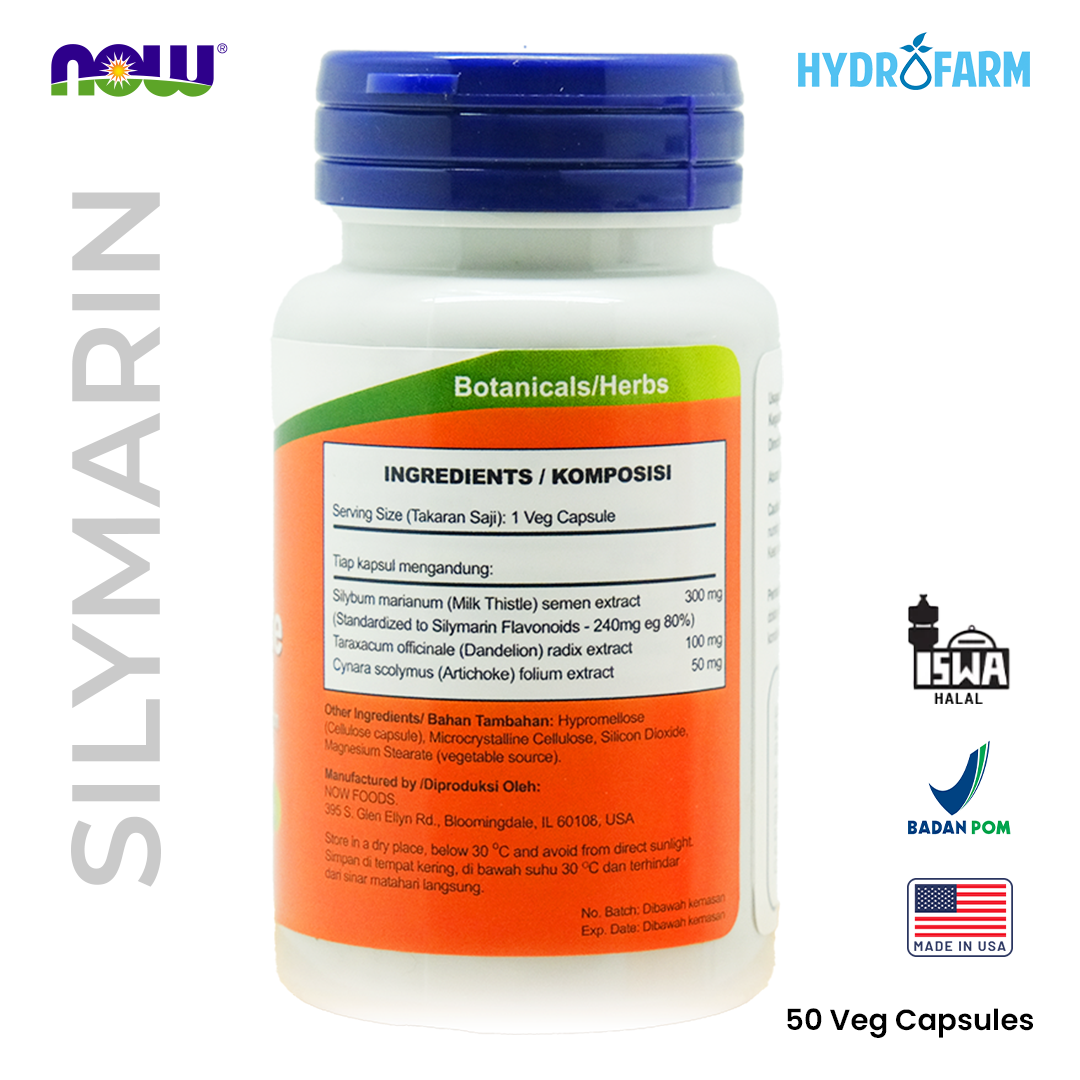 Now - Silymarin Milk Thistle Extract 150mg 120 Capsules
