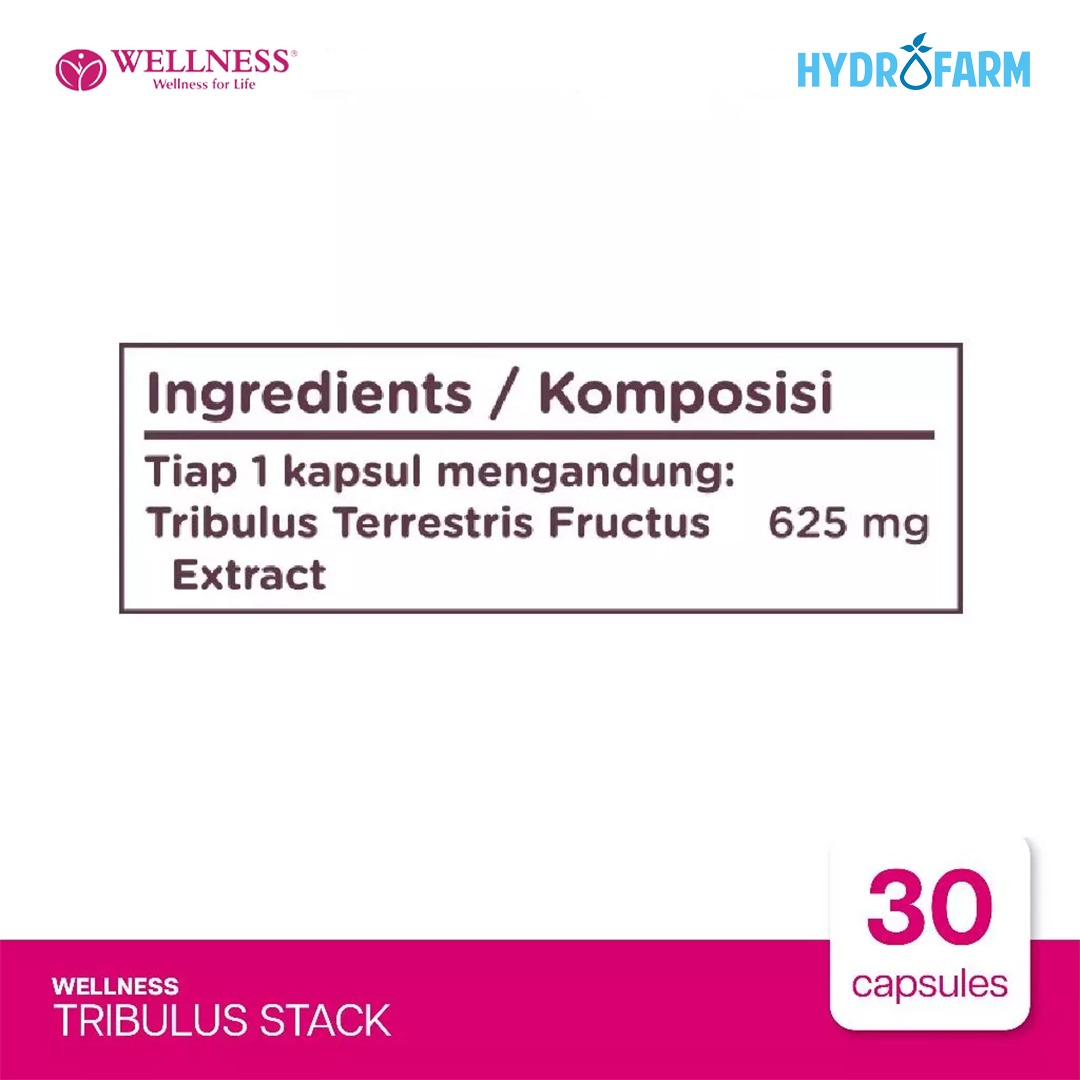 Wellness - Tribulus Stack / Tribulus Terrestris Extract (30 Capsule)
