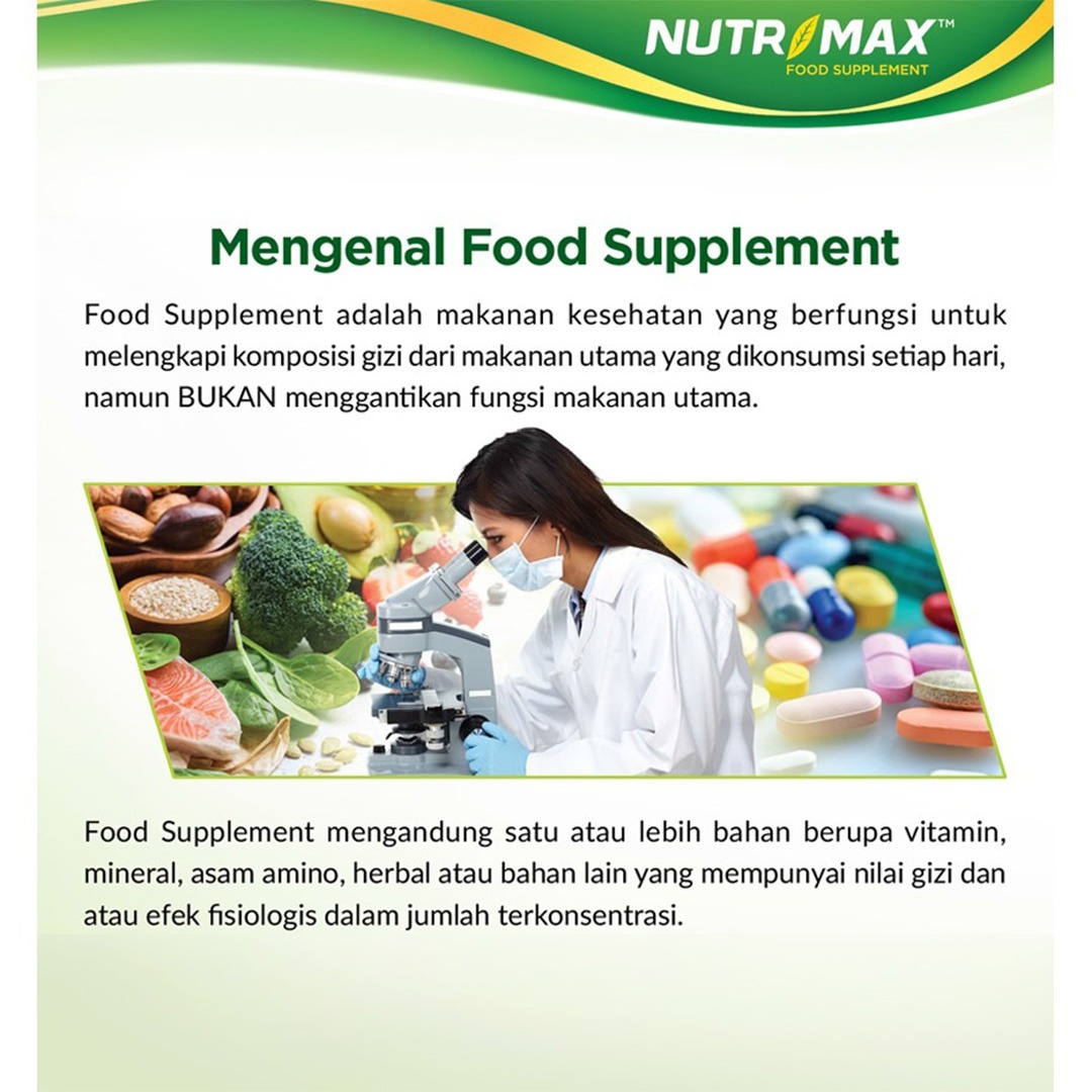 Nutrimax - Complete Multivitamins & Minerals / Suplemen Memelihara Kesehatan