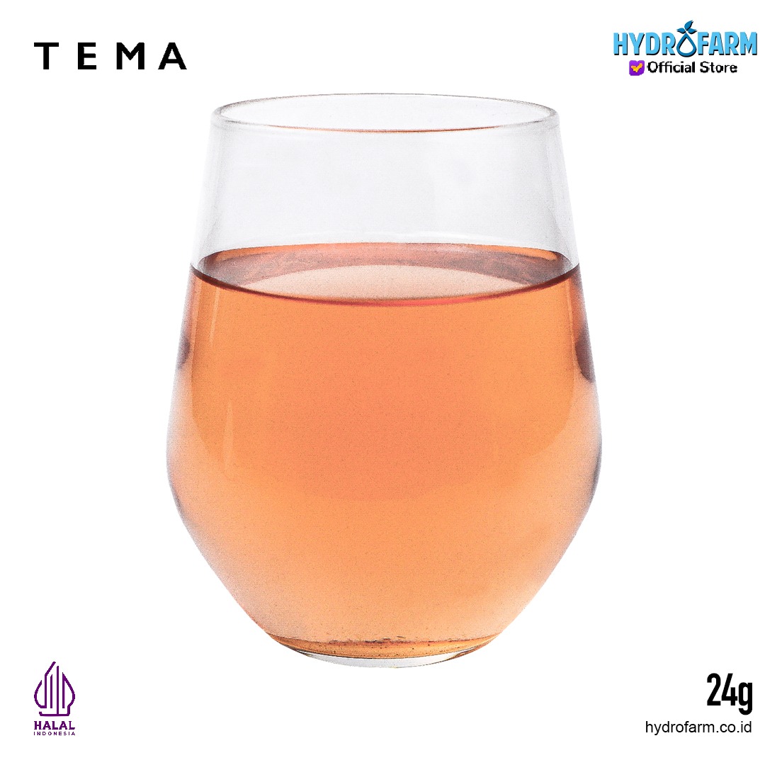 Tema - Tea Bags Happy / Green Tea with Strawberry / Teh Hjiau Dengan Strawberry