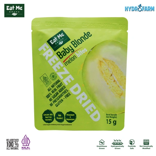 Image of Eat Me Brand - Freeze Dried Baby Blonde Melon Bites