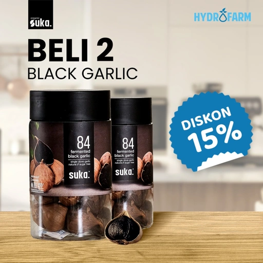Image of Suka Organic - Paket Beli 2 Black Garlic DISKON 15% Bundle Promo