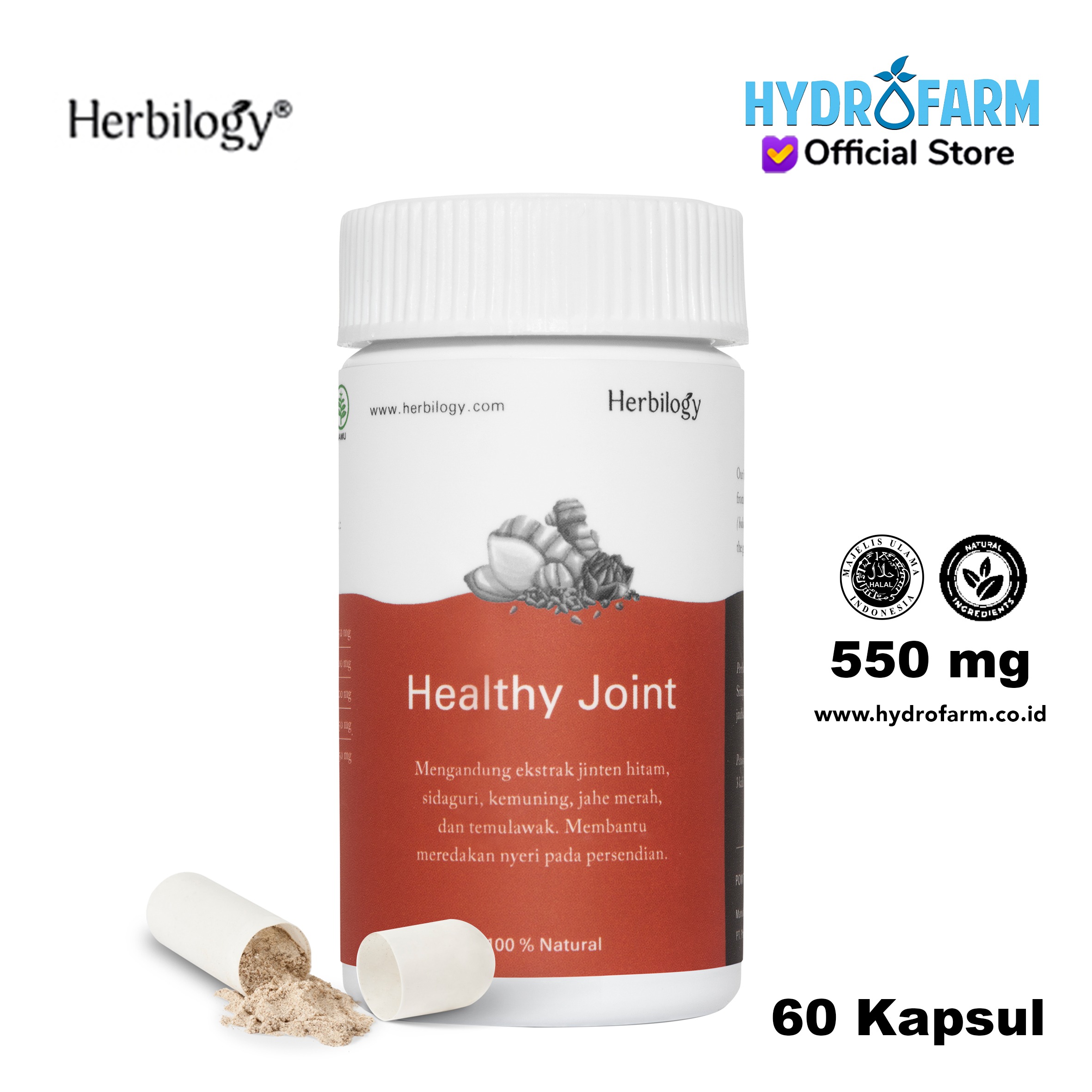Herbilogy - Healthy Joint Veg. Capsule