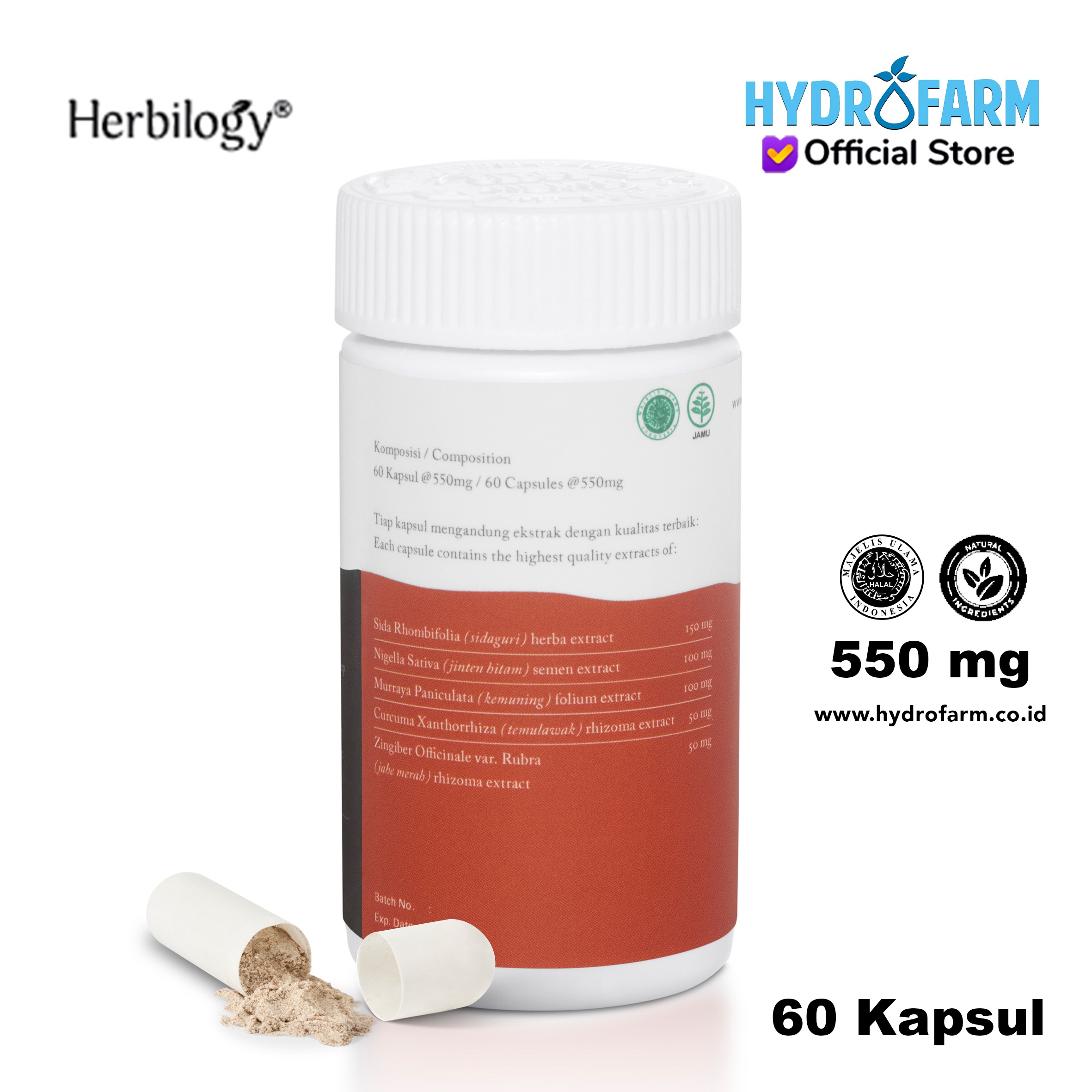 Herbilogy - Healthy Joint Veg. Capsule