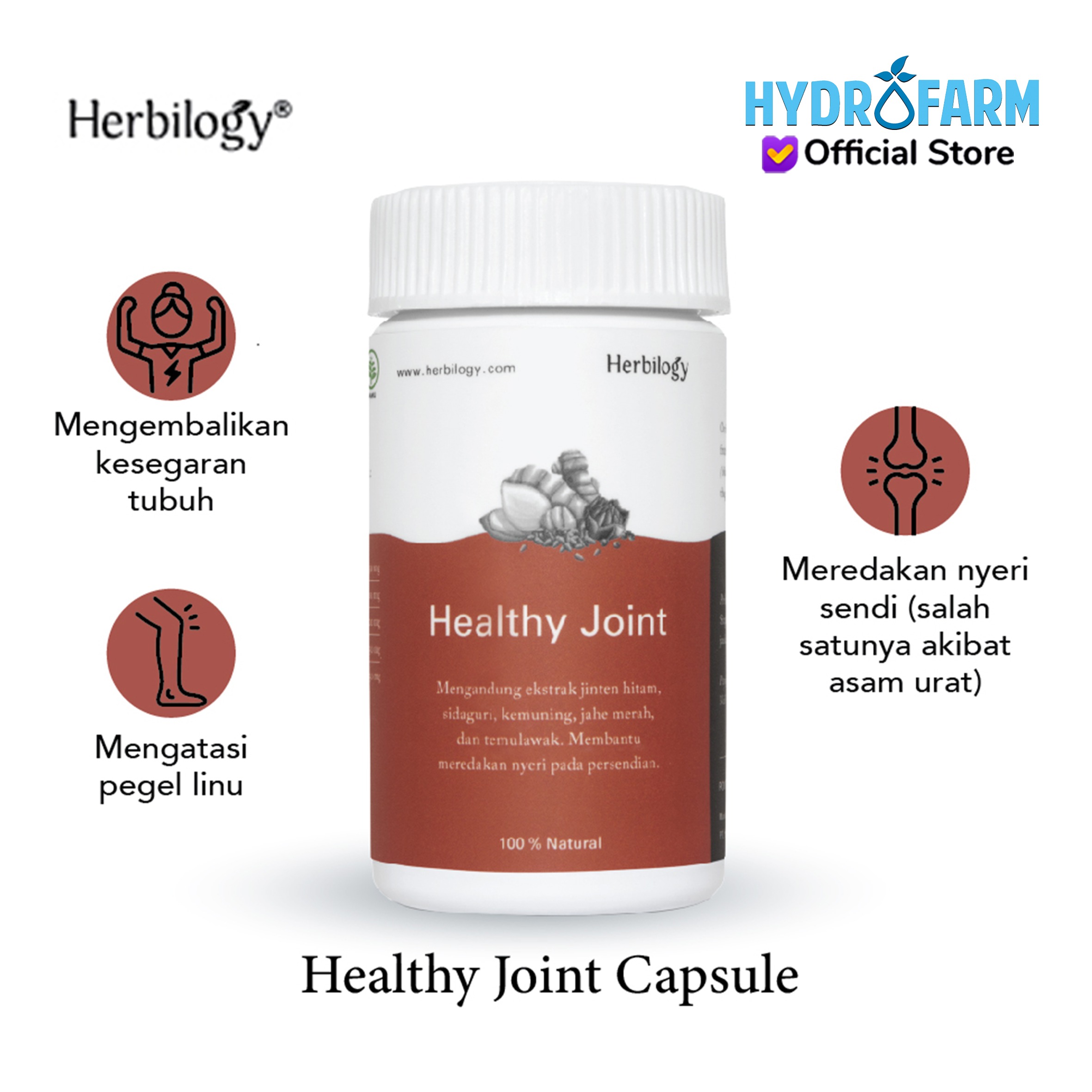 Herbilogy - Healthy Joint Veg. Capsule