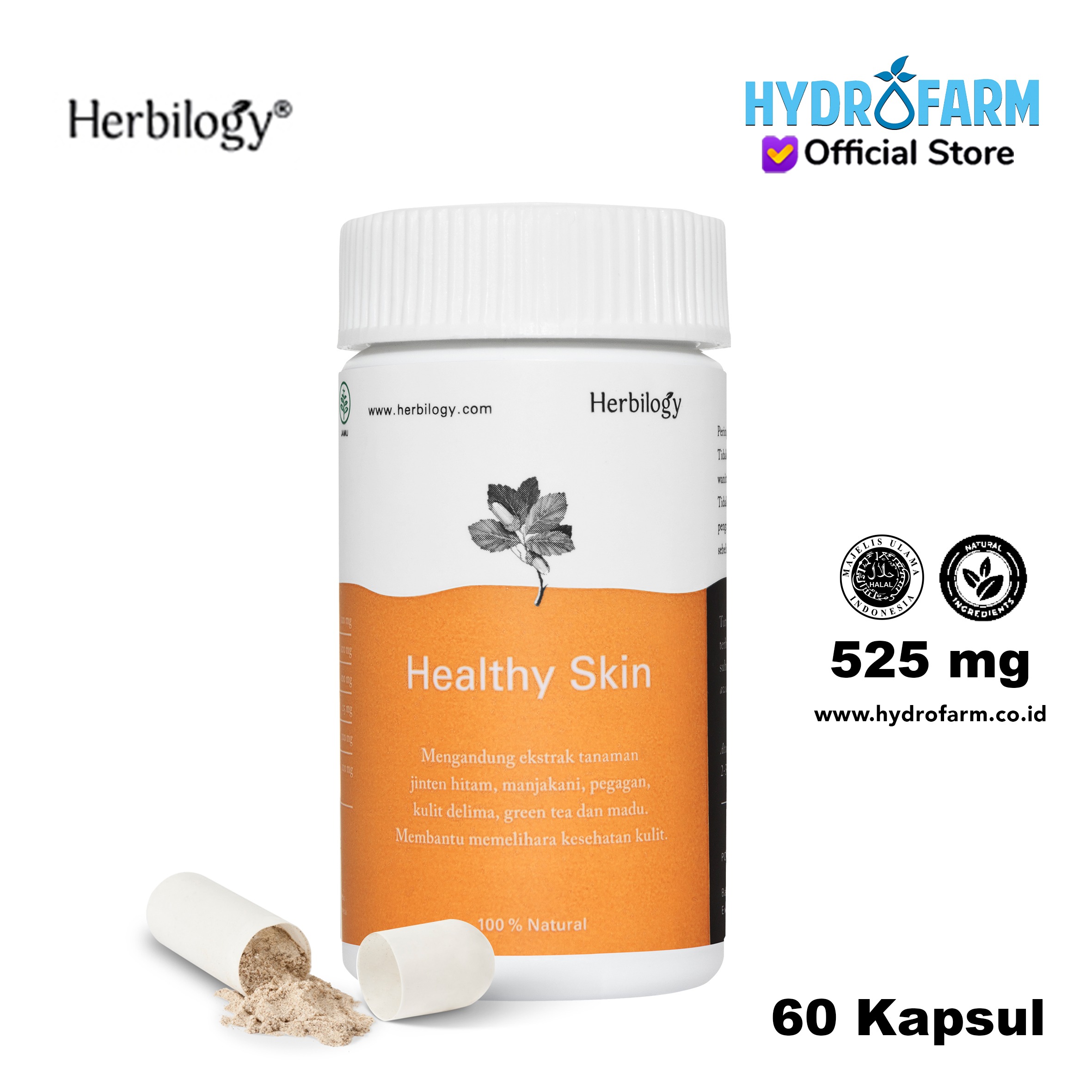 Herbilogy - Healthy Skin Veg. Capsule