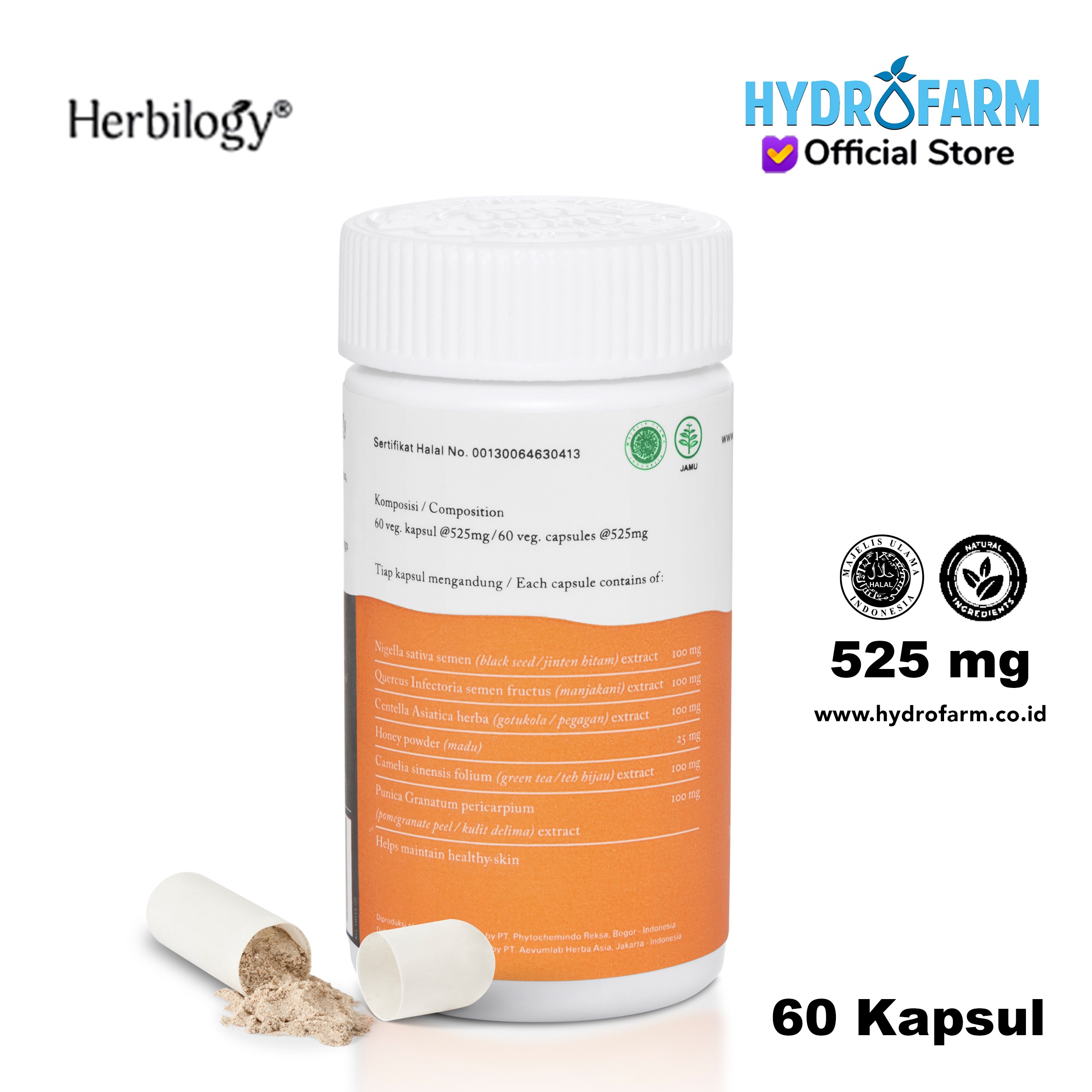 Herbilogy - Healthy Skin Veg. Capsule