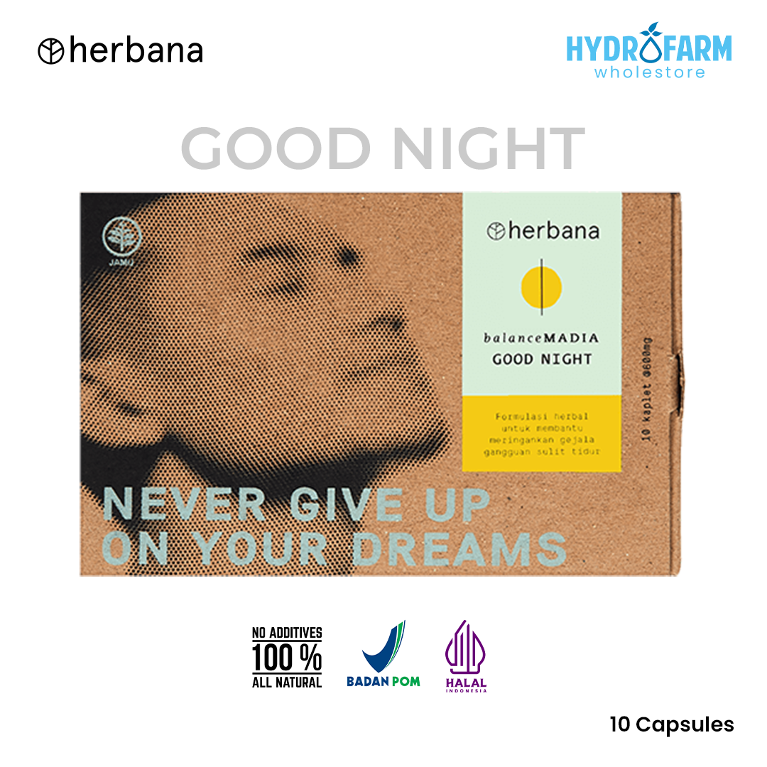 Herbana - Balance Madia Good Night (Meringankan insomnia)