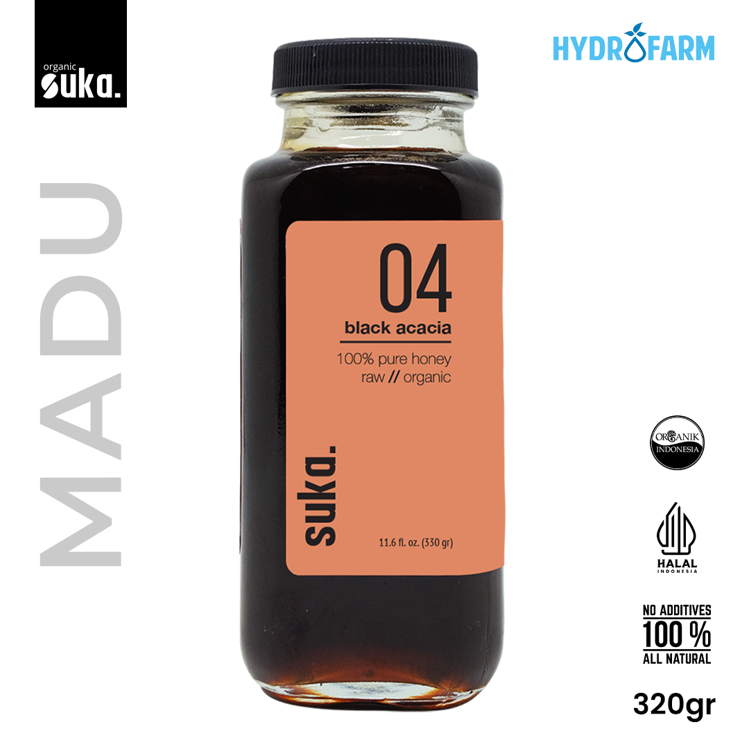 Black Acacia Honey / Madu Akasia Hitam (320gr) - SUKA