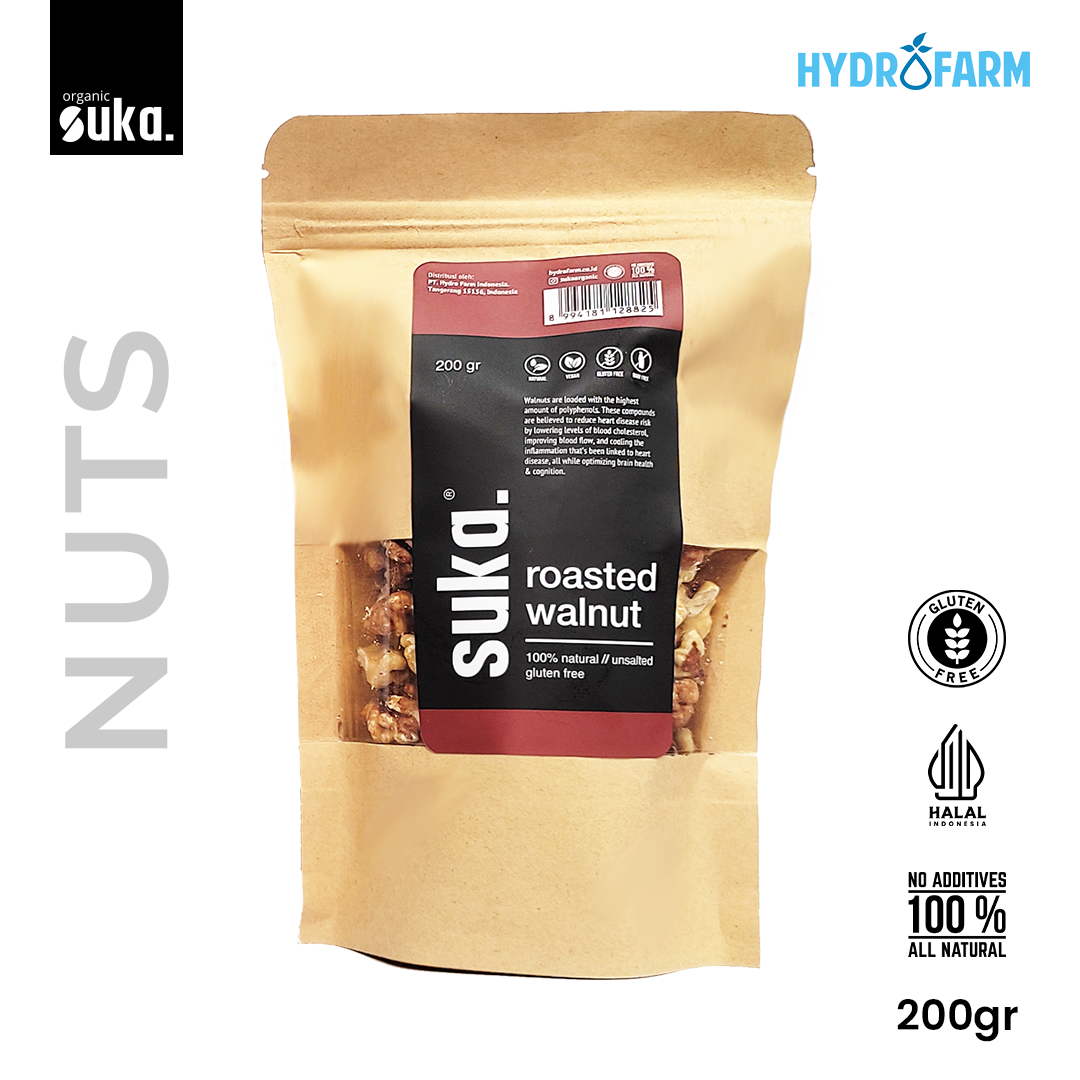Roasted Walnut / Kacang Walnut Panggang - SUKA