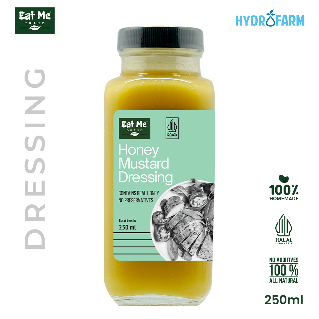 Salad Dressing Homemade Honey Mustard (250ml) - Eat Me Brand