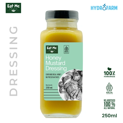 Image of Salad Dressing Homemade Honey Mustard (250ml) - Eat Me Brand