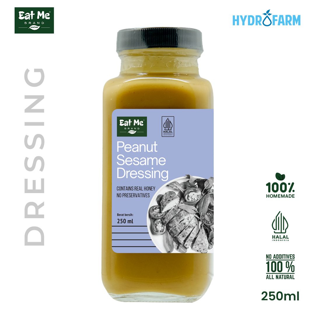 Salad Dressing Homemade Peanut Sesame (250ml) - Eat Me Brand