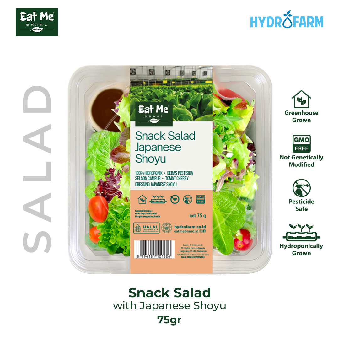 Snack Salad Japanese Shoyyu 75gr - Eat Me Brand
