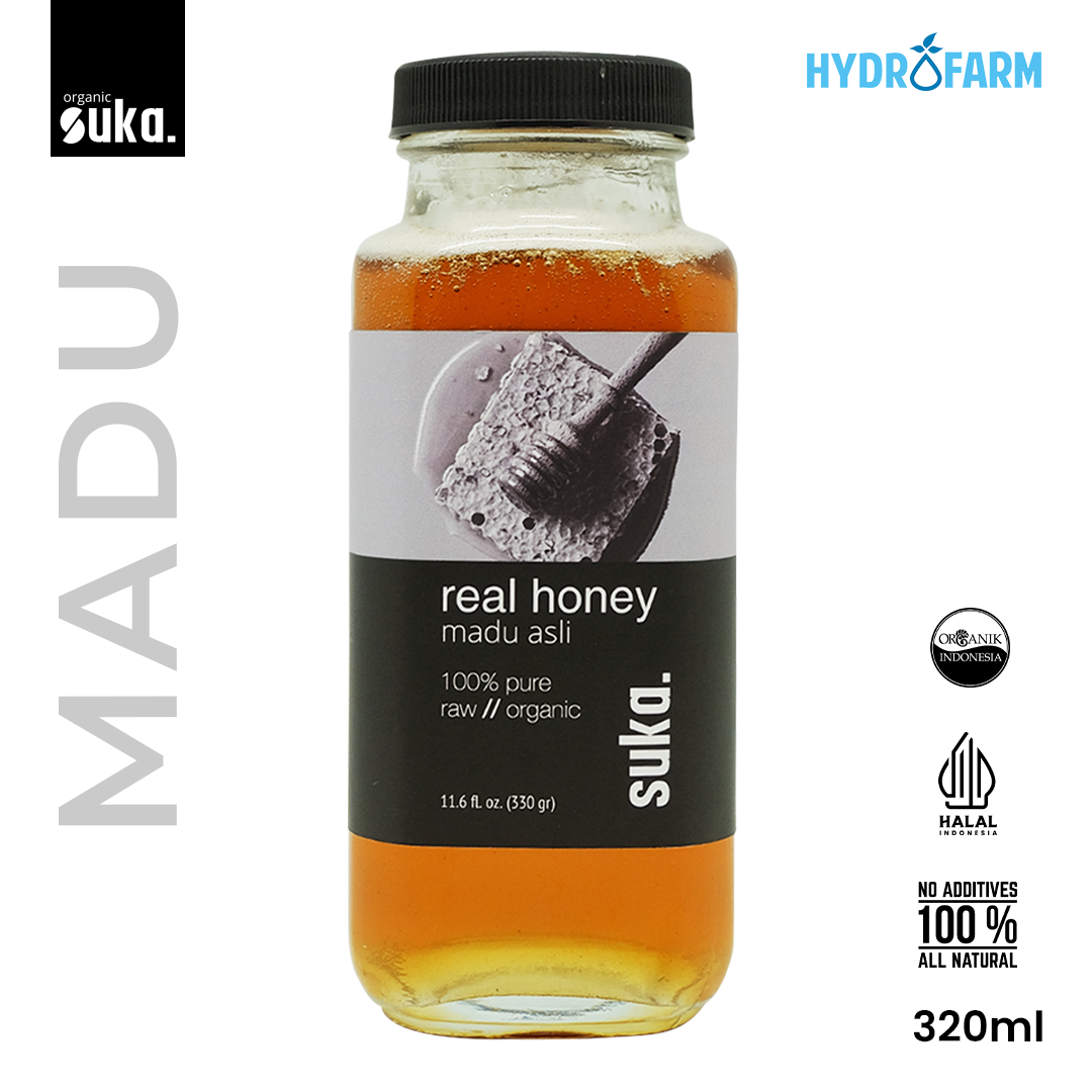 Real Honey  / Madu Asli Organik (320gr) - SUKA