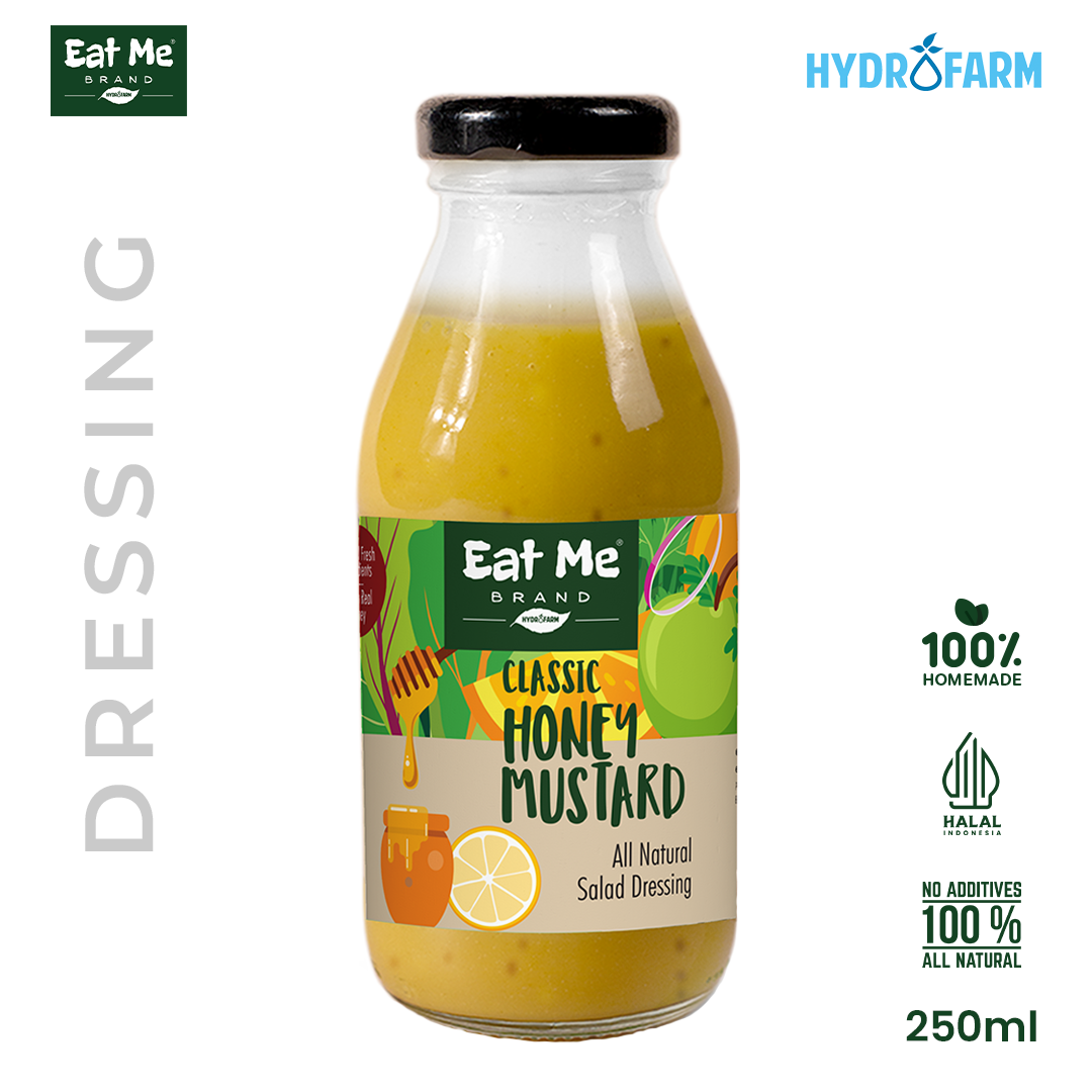 Salad Dressing Homemade Honey Mustard Classic (250ml) - Eat Me Brand