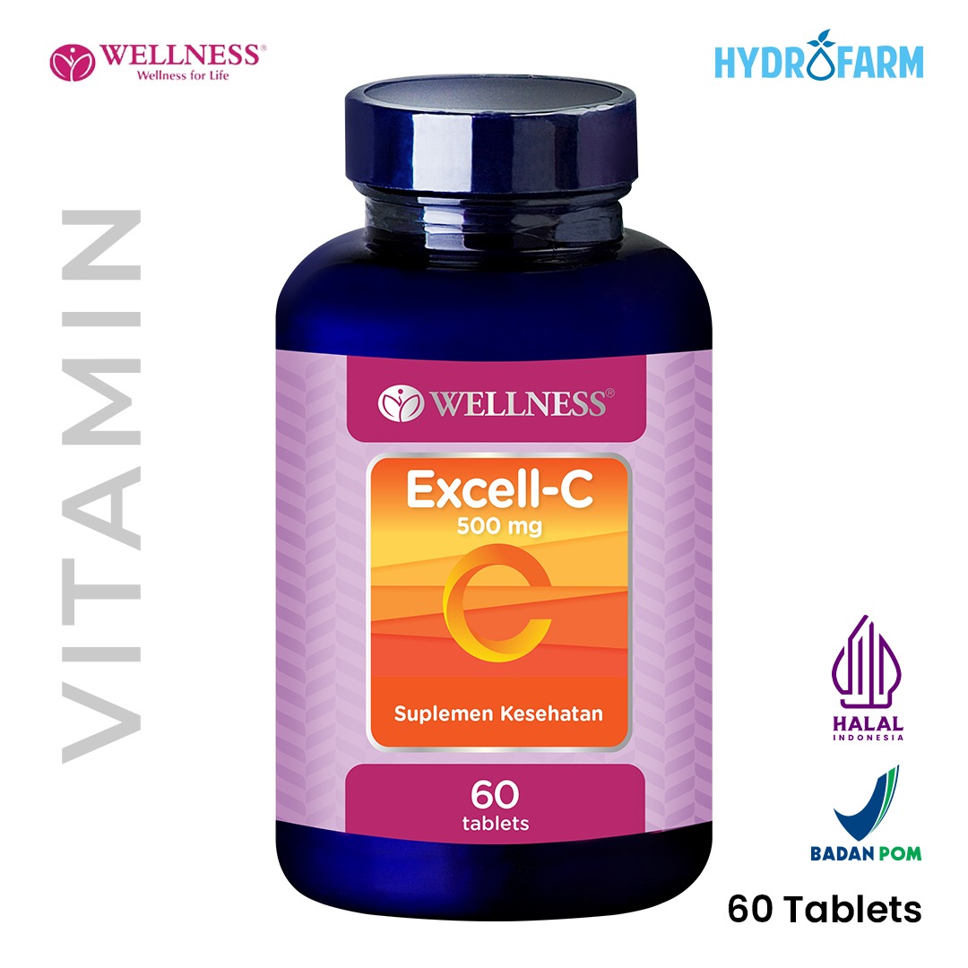 Wellness - Excell-C 500mg (60 Tablets)