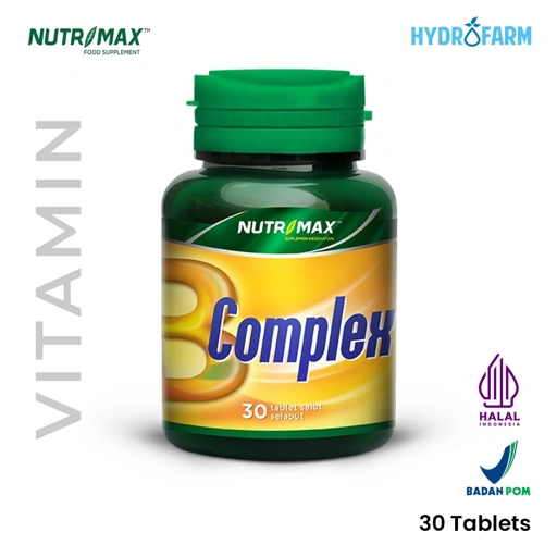 Nutrimax - B Complex Suplemen  Kesehatan Vitamin B Kompleks