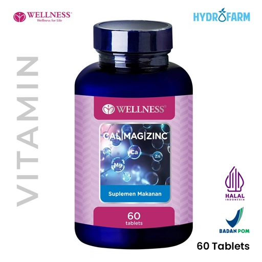 Wellness - Calsium Magensium Zinc (60 Tablets)