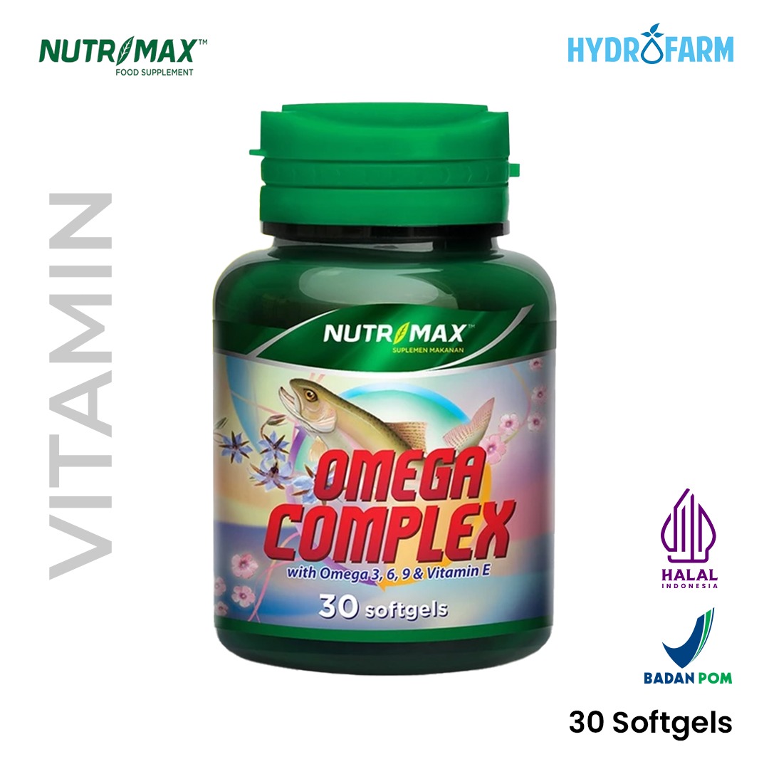 Nutrimax - Omega Complex Omega 3 6 9 & Vitamin E