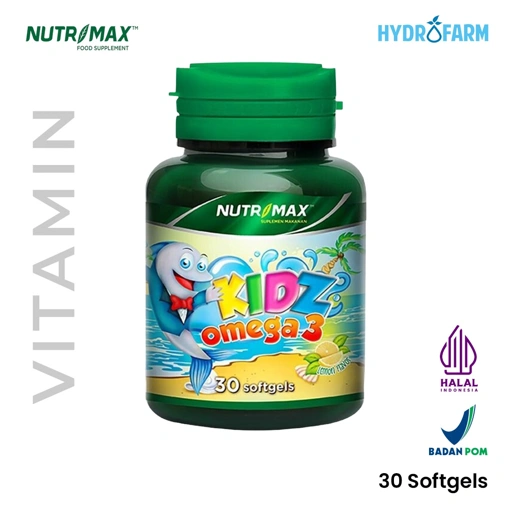 Nutrimax - Kidz Omega 3 / Suplemen Kesehatan Daya Tahan Tubuh Anak