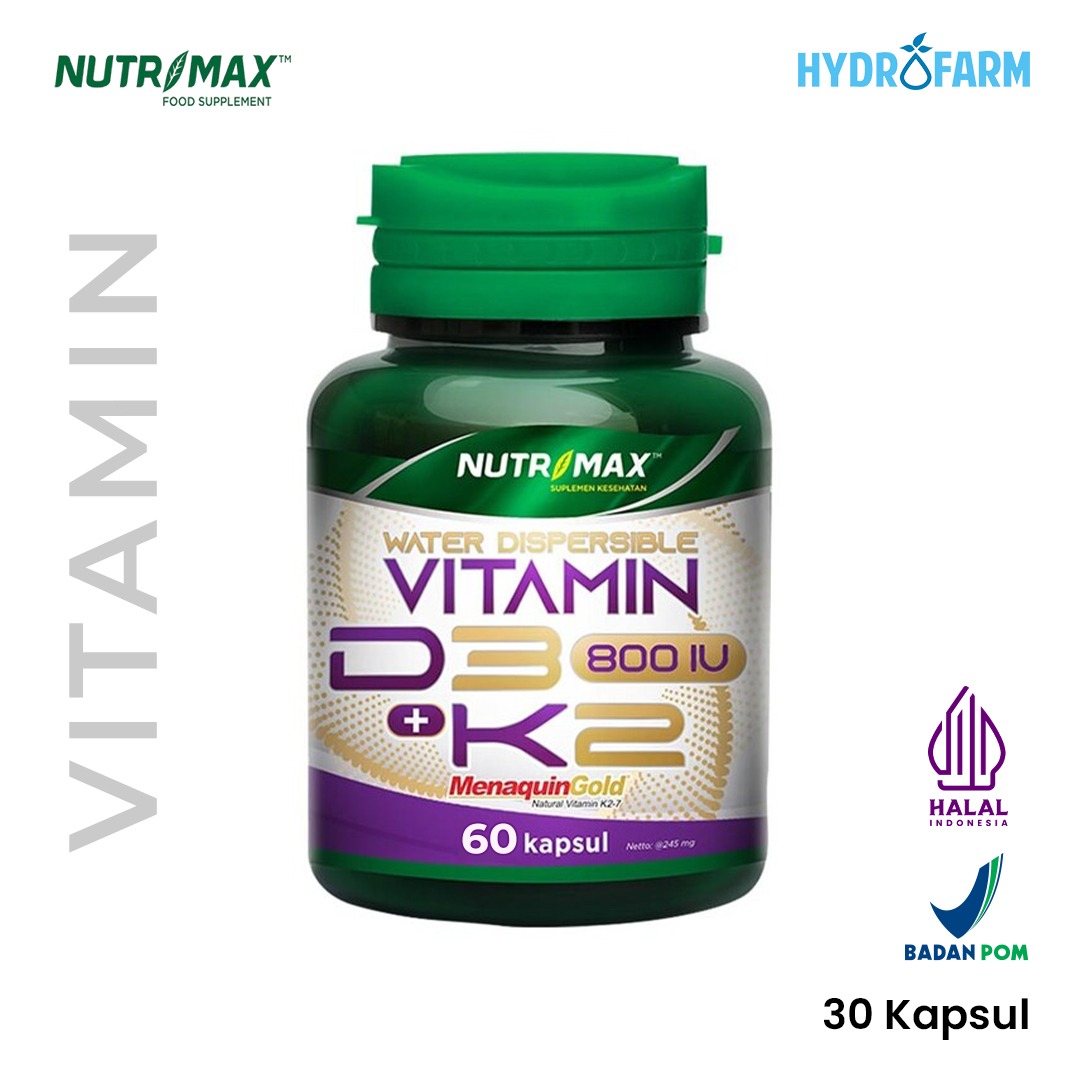 Nutrimax  - Water Dispersible Vitamin D3 800 IU + K2 MenaquinGold
